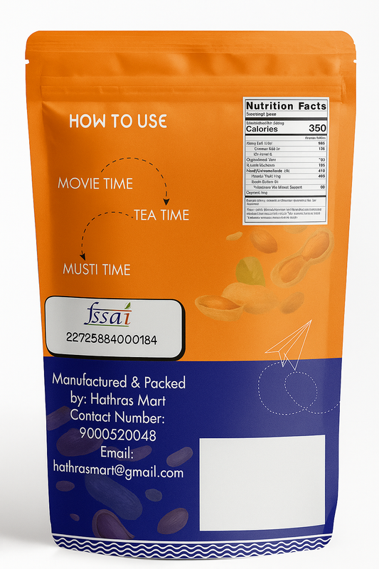 Hathrasmart Masala Peanuts – Crunchy Spiced Snack, 250 g